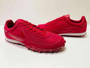 デッド!! 希少!! 新品 17年 NIKE WAFFLE RACER RED ワッフルレーサー レッド 赤 × 赤 us 9.5 / 27.5 ㎝