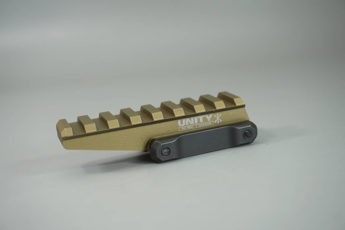 GBRS Unity Tactical 2.91高 OMNI MOUNT FDE (Trijicon Leupold PVS ...