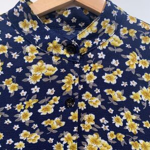 お値引中!ロングシャツ花柄ワンピース