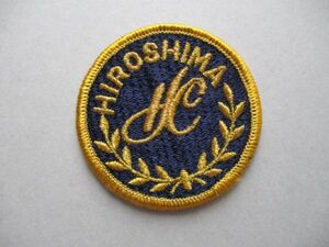 広島カンツリー倶楽部HIROSHIMA COUNTRY CLUBワッペン/カントリークラブHCC刺繍アップリケGOLFビンテージGCパッチ昭和レトロ紋章ゴルフV161