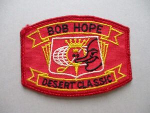 ボブ・ホープ デザートクラシックBOB HOPE DESERT CLASSICワッペン/刺繍アップリケGOLFビンテージGCパッチ ゴルフ俳優トーナメントV163