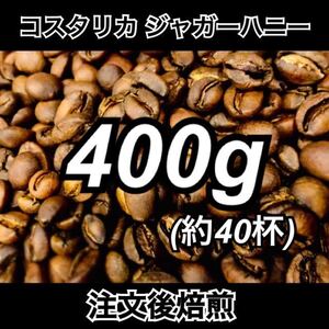 注文後焙煎 コスタリカ ジャガーハニー 400g