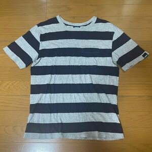 kavu カブー　Tシャツ　半袖　ボーダー　ポケット　コットン　Mサイズ　アウトドア