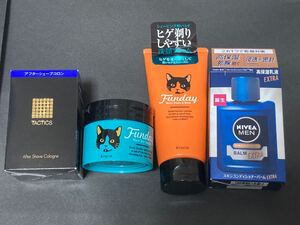 タクティクス アフターシェーブローション fundayモイストジェル シェーブ&ウォッシュ ニベアメンスキンコンディショナーセット