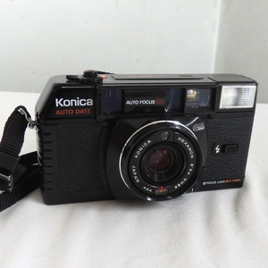 古いカメラ KONICA コニカ C35 MFD HEXANON 38mm F2.8 レトロ ジャンク