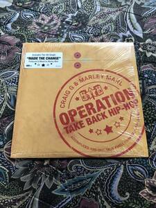 2LP Craig G & Marley Marl Operation Take Back Hip-Hop 5枚以上で送料無料！ アングラ koco muro