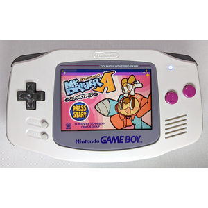IPSバックライト液晶V2+明るさ10段階 カスタム ゲームボーイアドバンス 本体 GBA
