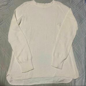 bukht Big Waffle White 1 サーマルカットソー the sakaki UNUSED URU