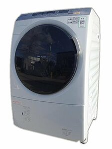 (中古品)パナソニック 9.0kg ドラム式洗濯乾燥機【左開き】クリスタルホワイトPanas