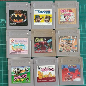ゲームボーイソフト9点