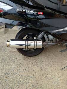 BEAMS ビームス フルエキマフラー スカイウェイブ250 CJ44A CJ45A CJ46A JMCA