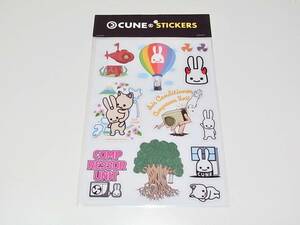  rare complete sale CUNE new goods unopened goods cue n[ sticker set ]... sticker 