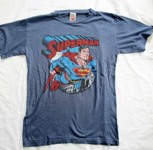 ジャンクフードJunk FoodTシャツスーパーマン(Superman)ブルー紺