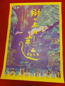 ub24899吉本多香美　西川忠志『樹の上の草魚』ポスター