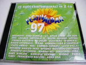 2CD Festivalbar 97/Jovanotti,Francesco Baccini等