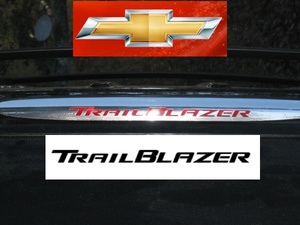 最後の１個です！ トレイルブレイザー 3rd ブレーキ ライト シール クローム色新品