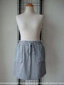 美品 BURBERRY BLUE LABEL “sweat skirt” スウェット スカート 38 バーバリー