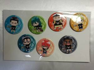 【未開封品】 弱虫ペダル 描き下ろしミニキャラ缶バッジ7種セット アニメイト購入特典