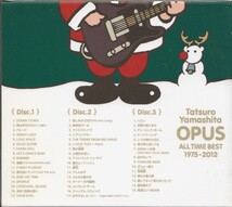 即決3【山下達郎 期間限定盤 オーパス オールタイム・ベスト 1975 -2012 OPUS ALL TIME BEST（クリスマスパッケージ仕様）】新品/貴重盤_画像2