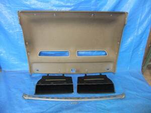  Toyota Dyna Hino Dutro original ceiling trim roof panel case overhead console metal fittings complete set 