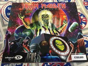 Iron Maiden★中古CD/EU盤「アイアン・メイデン～Out Of The Silent Planet」ポスター付