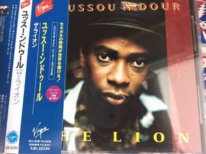 Youssou N'dour★中古CD国内盤帯付「ユッスー・ンドゥール～ザ・ライオン」