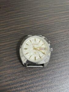 89 稼働品 ORIENT オリエント メンズ腕時計 Ha ハイエース オートマチック 自動巻き 白文字盤 モザイクダイアル MIY-030