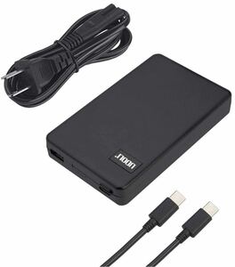 USB-C急速充電器 Type-C 2ポート薄型 AC アダプター (PSE認証済/PD/QC3.0/Power Deliver対応) iPhone 12 / iPhone 11 / iPad Pro/iPad Air4