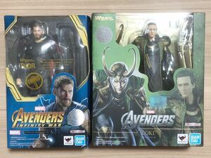 SH Figuarts Mighty Saw и Loki 2 -Body Set Search Avengers End Game Infinity Warb и Thunder