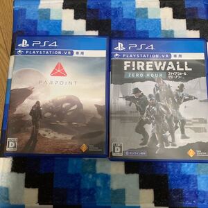 PS4 PlayStation VR 2本セット Farpoint Firewall ZERO HOUR