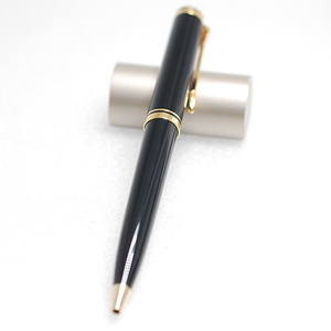 ペリカン/SOUVERAN スーベレーン ツイスト式 ボールペン K800/M字 ブラック×ゴールド 筆記確認済み(11926)