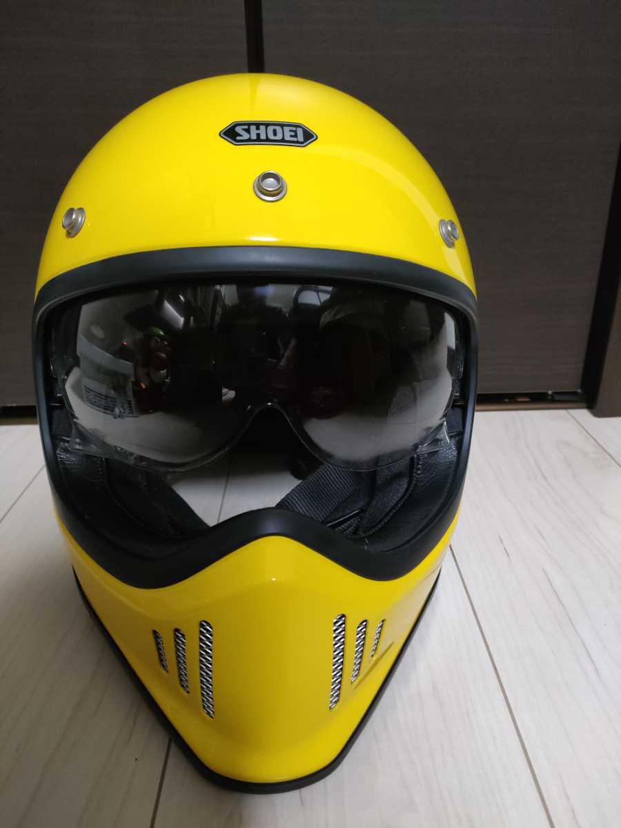 Shoei ex-zeroブリリアントイエロー美品XL黄色ヘルメット