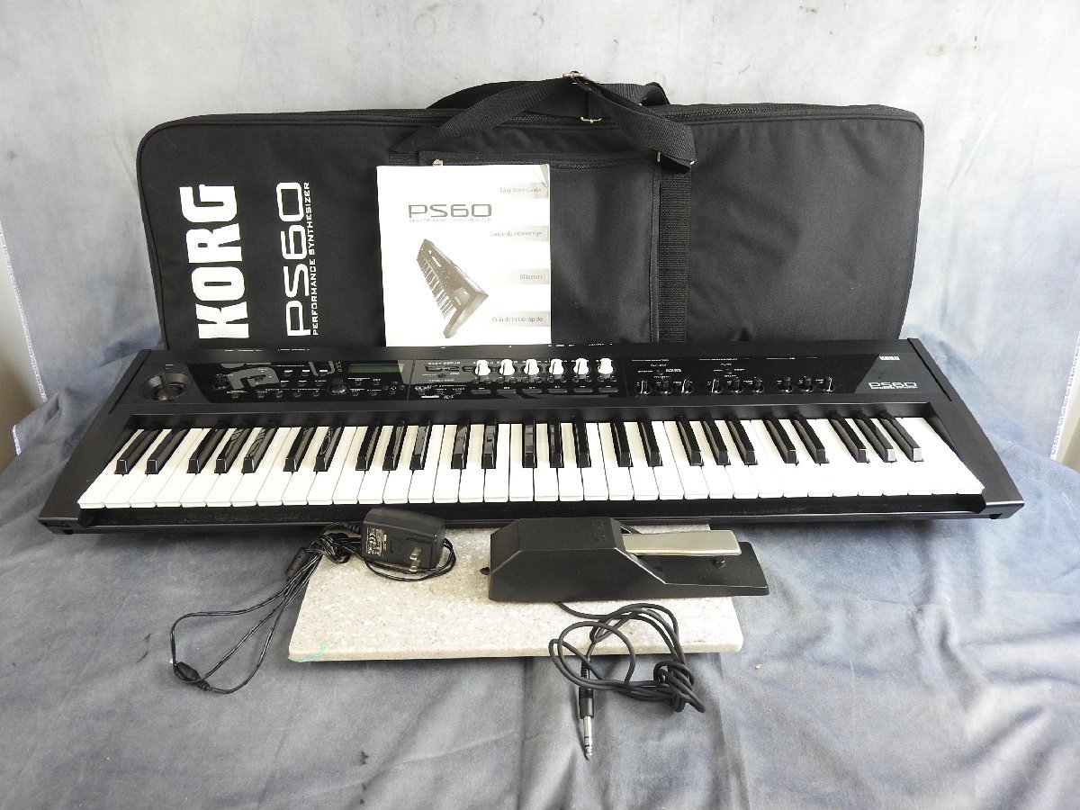早い者勝ち【美品】korg シンセサイザー キーボード61鍵-