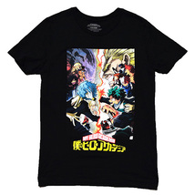 【S】 USA版 僕のヒーローアカデミア 漫画 アニメ キャラクター Tシャツ メンズS USA古着 BA3432_画像1