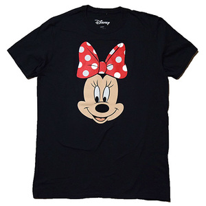 【M】 ディズニー ミニーマウス キャラクター Tシャツ メンズM Disney ディズニーランド 古着 BA3446