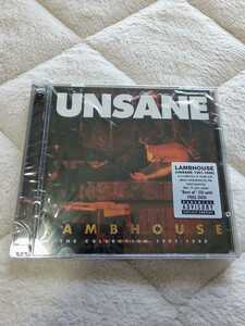新品未開封◆UNSANE / LAMBHOUSE 1991-1998ベストアルバム　CD＋DVD　２枚組　アンセイン