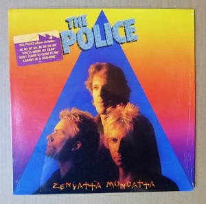 THE POLICE「ZENYATTA MONDATTA」米ORIG [A&M] ステッカー有シュリンク美品