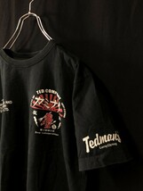 ◆TED COMPANY テッドカンパニー カミナリ　半袖 Tシャツ 　ブラック　中排気量(M)_画像3