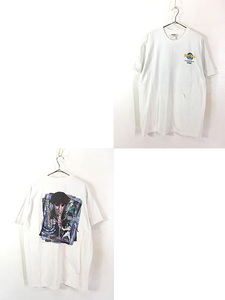 古着 90s Hard Rock Cafe 「LAS VEGAS」 ELVIS エルビス プレスリー ハードロック Tシャツ L 古着