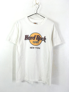 古着 90s Hard Rock Cafe 「NEW YORK」 ハードロック Tシャツ S 古着