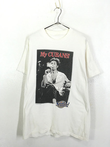 古着 90s Seinfeld Kramer 「My CUBANS!」 BIGフォト ドラマ Tシャツ L位 古着