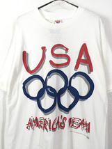 「Deadstock」 古着 90s USA製 五輪 オリンピック オフィシャル Tシャツ XL 古着_画像2