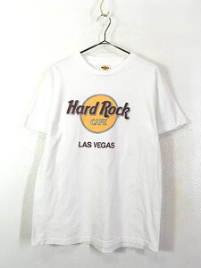 古着 90s USA製 Hard Rock Cafe 「LAS VEGAS」 ハードロック Tシャツ L 古着