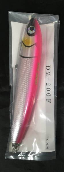 ★新品未使用★ Valleyhill KAMIWAZA バレーヒル カミワザ DM-200F 85g ダイビングペンシル ピンク オフショア ウッドプラグ