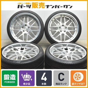 【2ピース 鍛造品】BCフォージド FJ08 19in 9J 11J +20 PCD112 ピレリ P-ZERO 255/35R19 P-ZERO NERO 275/30R19 ベンツ CLS SLクラス