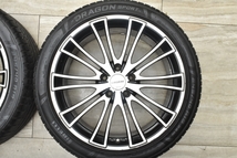 【良好品】レグザス 19in 8J +38 PCD114.3 ピレリ 245/40R19 アルファード ヴェルファイア エスティマ オデッセイ エルグランド 即納可能_画像4