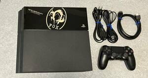 中古　PlayStation4 プレステ４ 本体 PS4 CUH-1000A METAL GEAR SORID Ⅴ メタルギアソリッドⅤ バージョン
