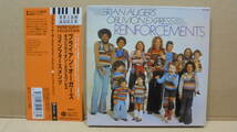 CD★ブライアン・オーガー★ベースにクライブ・チェアマン（ハミングバーズ）起用★Brian Auger's Oblivion Express : Reinforcements_画像2