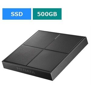 I-O DATA ポータブルSSD 500GB SSPL-UT500KR