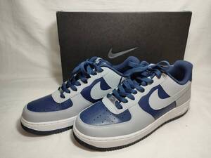 ■美品 NIKE ID AIR FORCE 1 LOW AH6512-991 US10 28cm ナイキ アイディー エアフォース ワン ロー グレー ネイビー ●AF1 220704